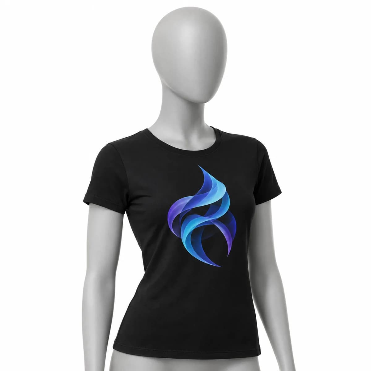 T-shirt damski JHK TSRL CMF z nadrukiem