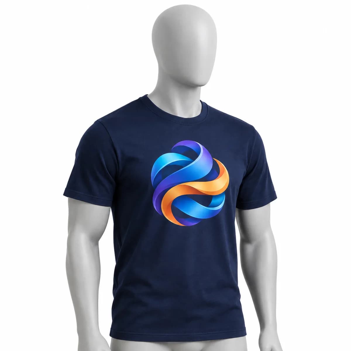 T-shirt męski JHK TSRA 190 Premium z nadrukiem