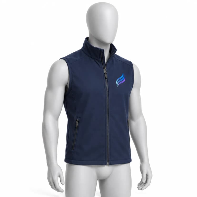 Kamizelka softshell JHK z nadrukiem