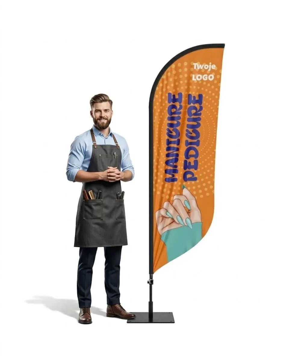 Winder reklamowy – Barber – wzór 11 – zestaw konfigurowalny