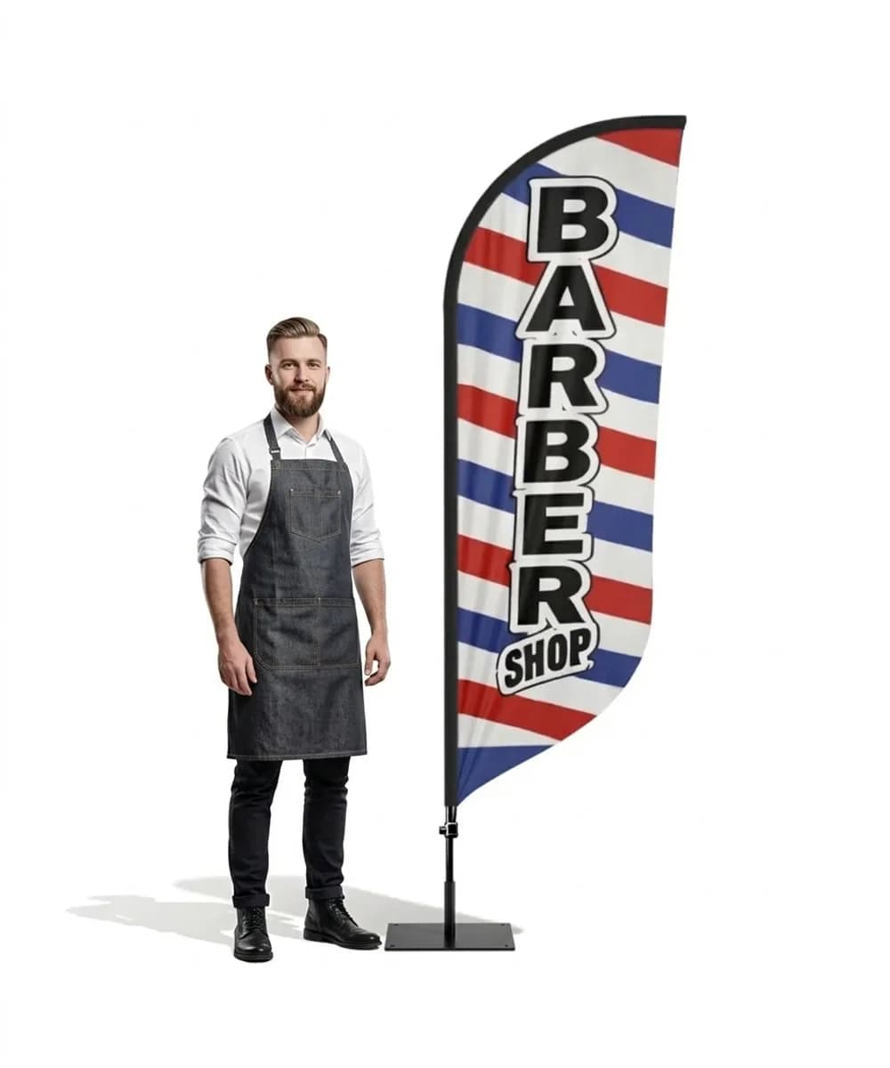 Winder reklamowy – Barber – wzór 13 – zestaw konfigurowalny