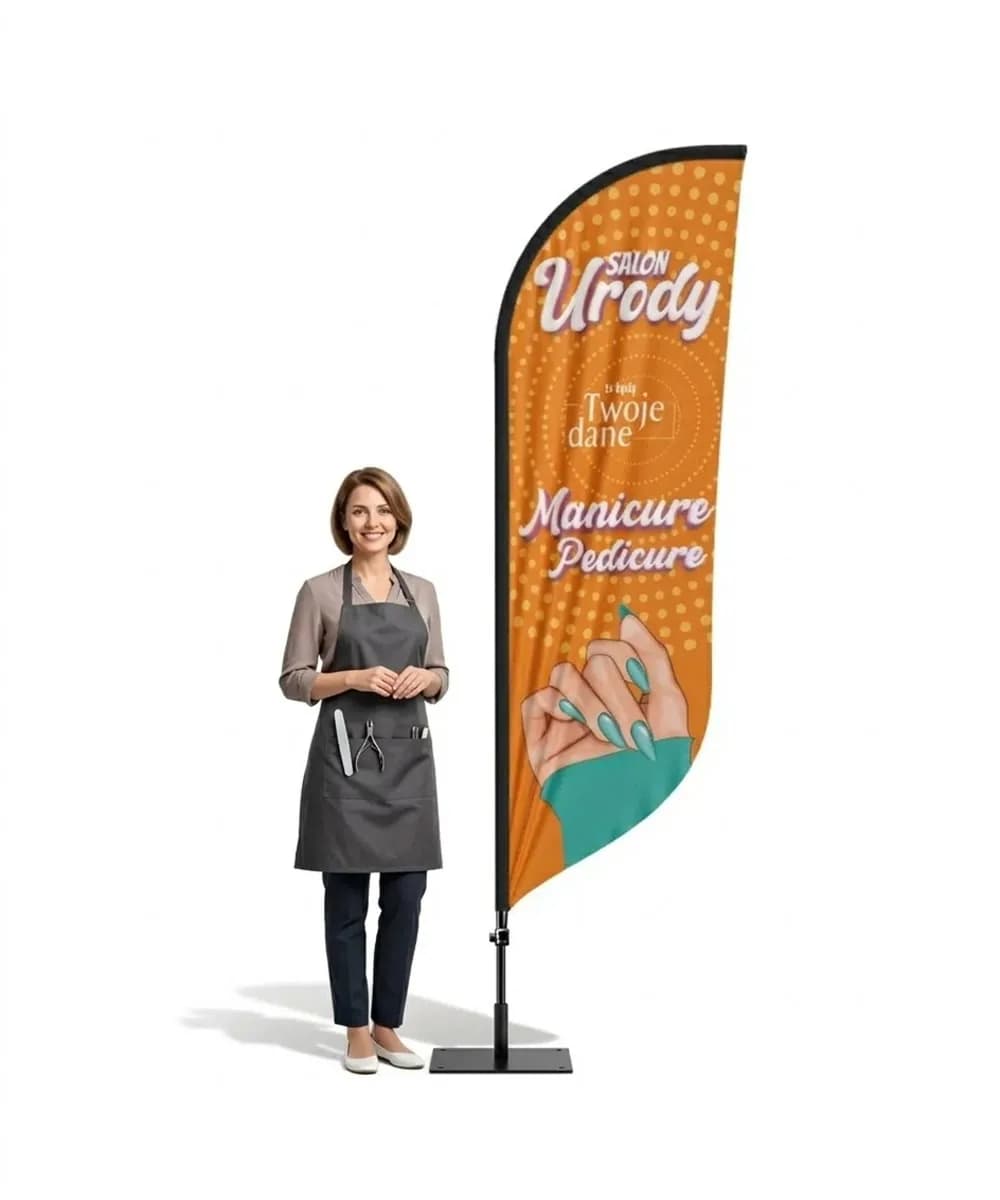 Winder reklamowy – Beauty Manicure – wzór 2 – zestaw konfigurowalny