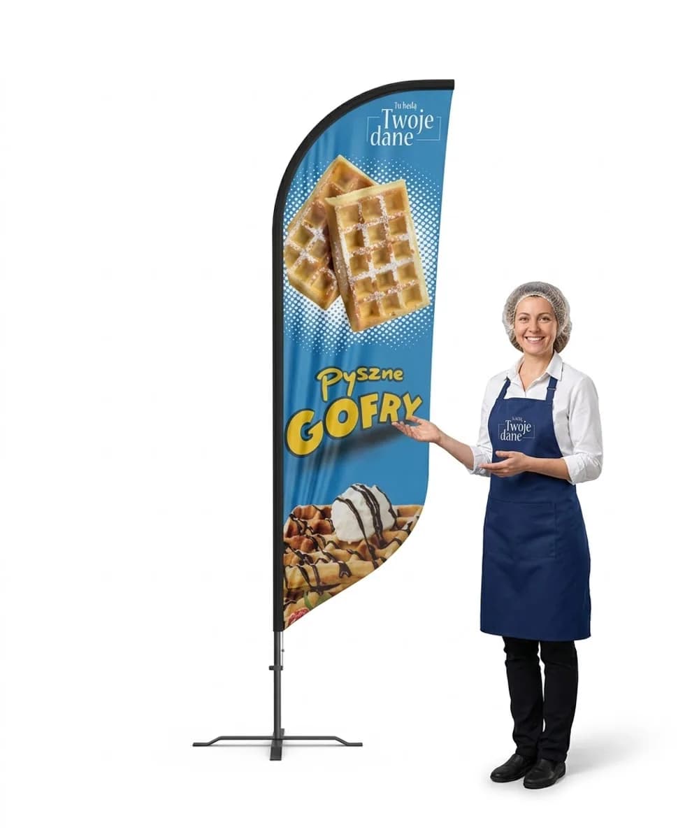 Winder reklamowy – Lody – wzór 41 – zestaw konfigurowalny