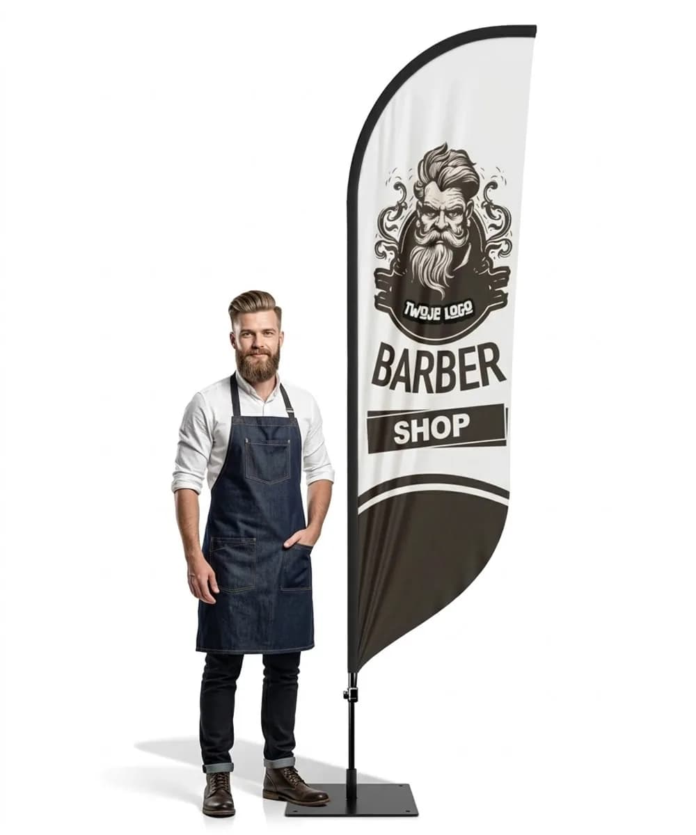 Winder reklamowy – Barber – wzór 27 – zestaw konfigurowalny