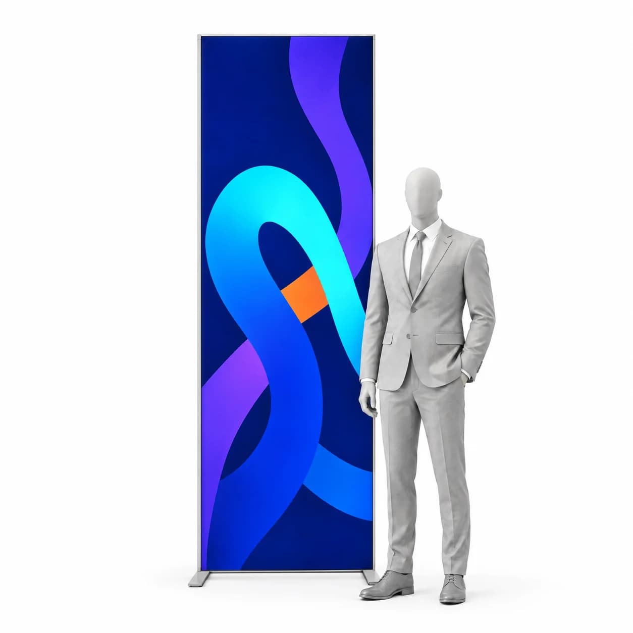 Ścianka podświetlana LED Backlight 100 × 250 cm z nadrukiem