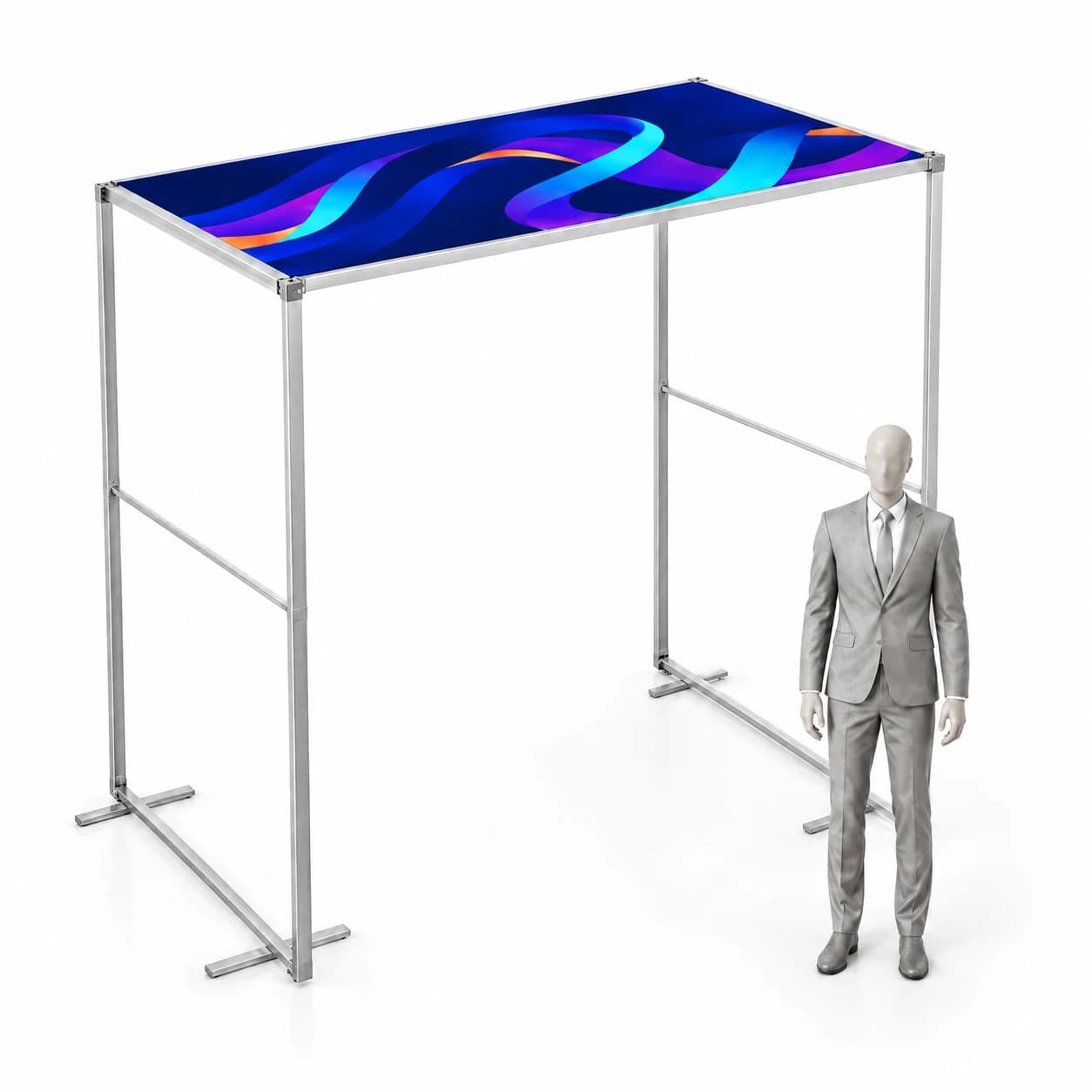Dach do systemu MEGA SEG 100x200 cm – rama dachu