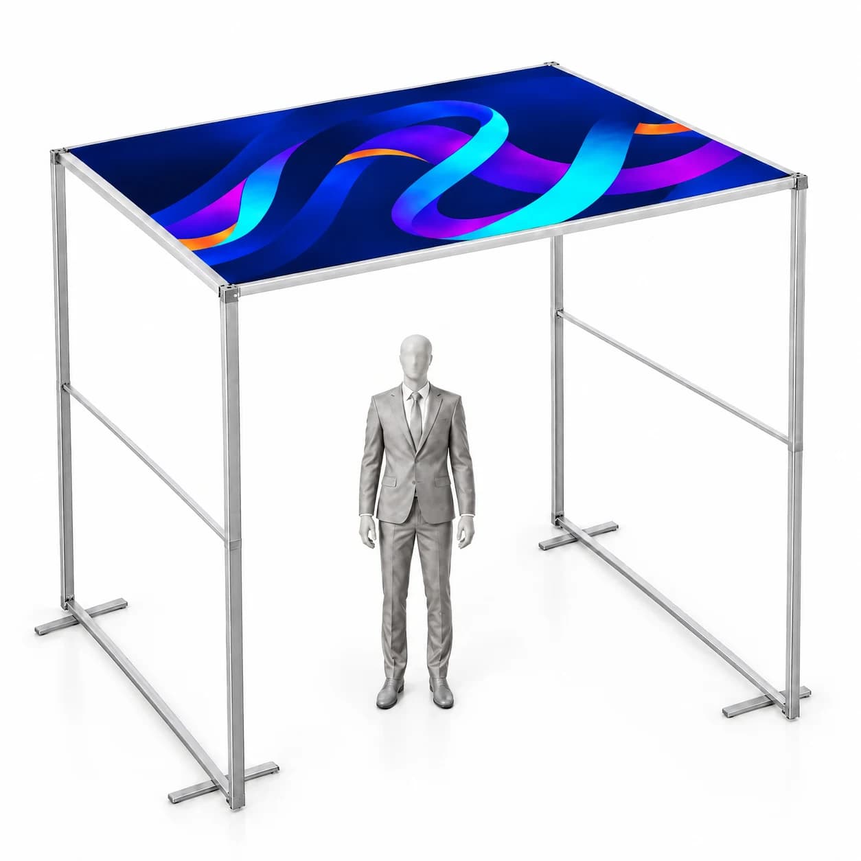 Dach do systemu MEGA SEG 150x200 cm – rama dachu