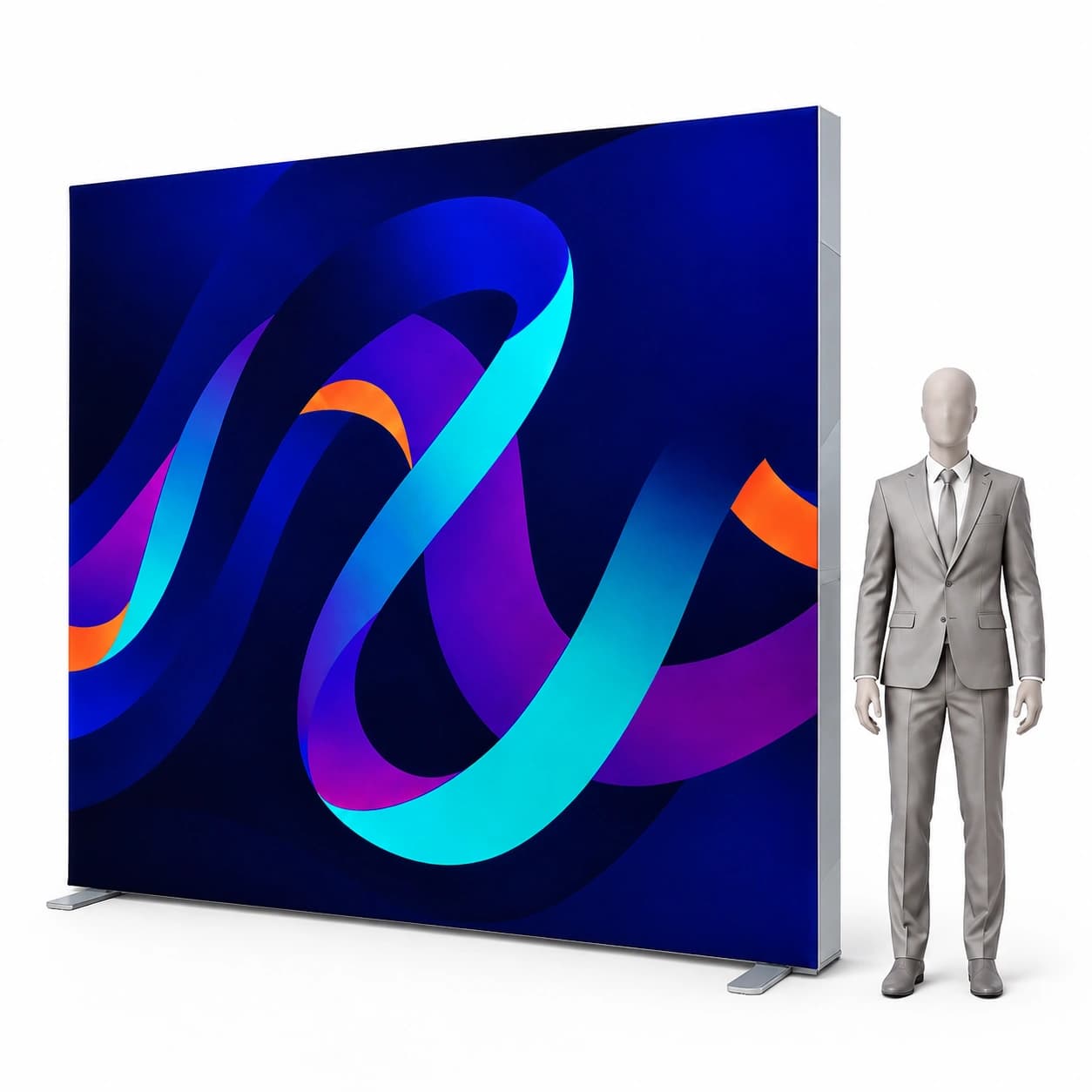 STAND LED BOX+ 200x230cm