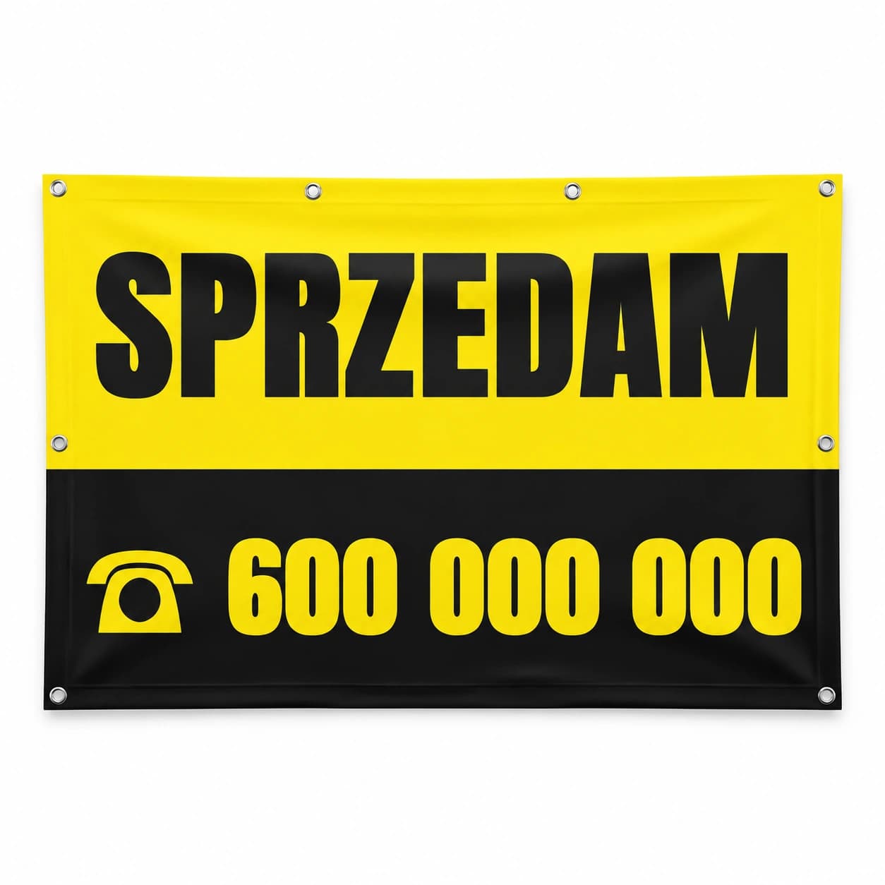 Baner reklamowy – Sprzedam klasyczny