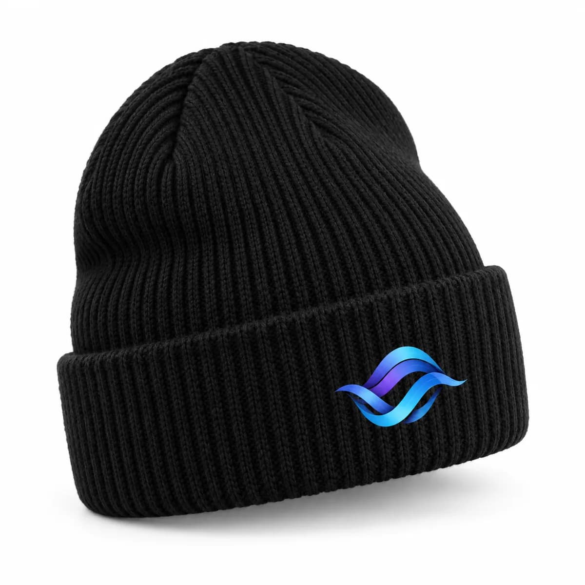 Czapka zimowa beanie z nadrukiem