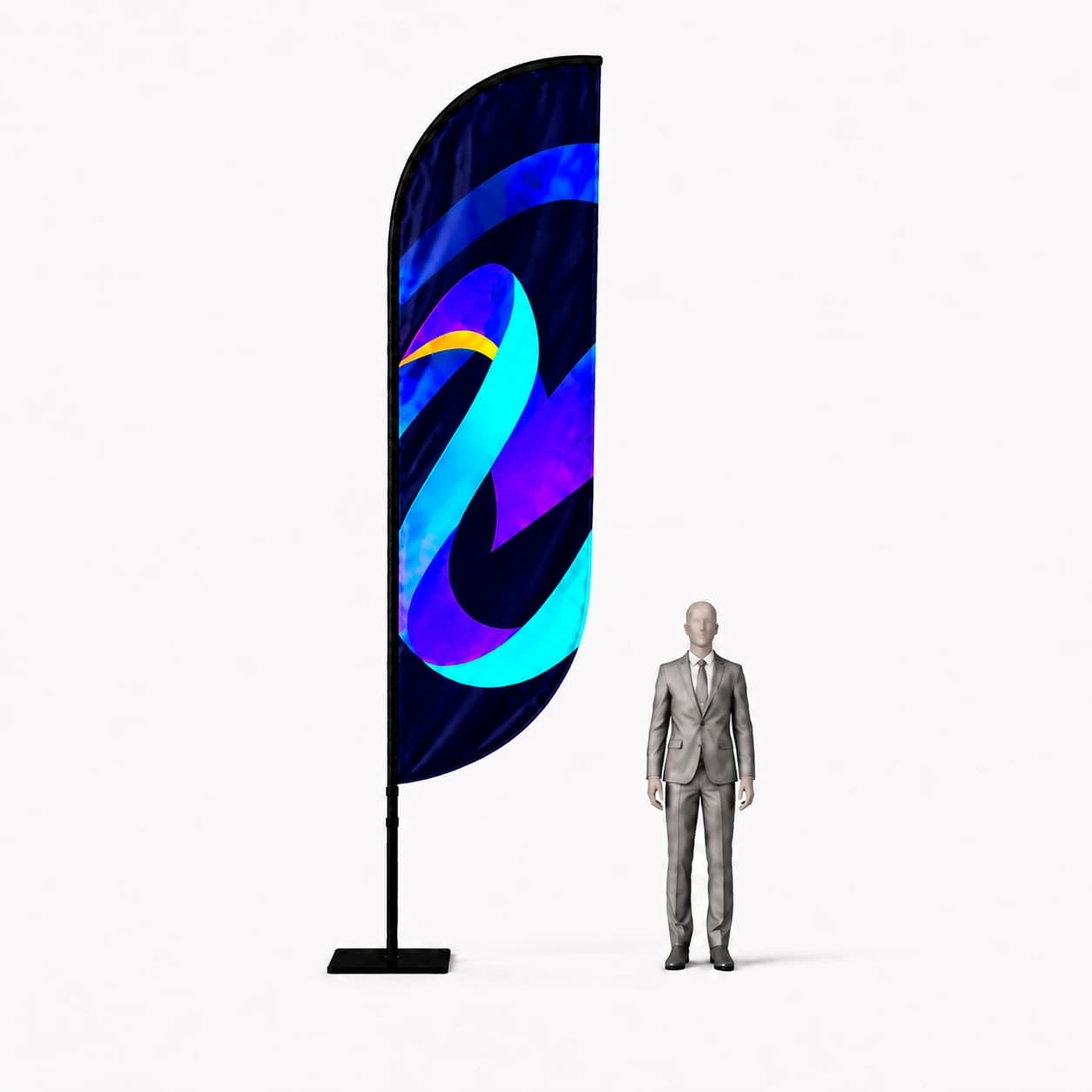 Beachflag flaga reklamowa Winder L - 410cm