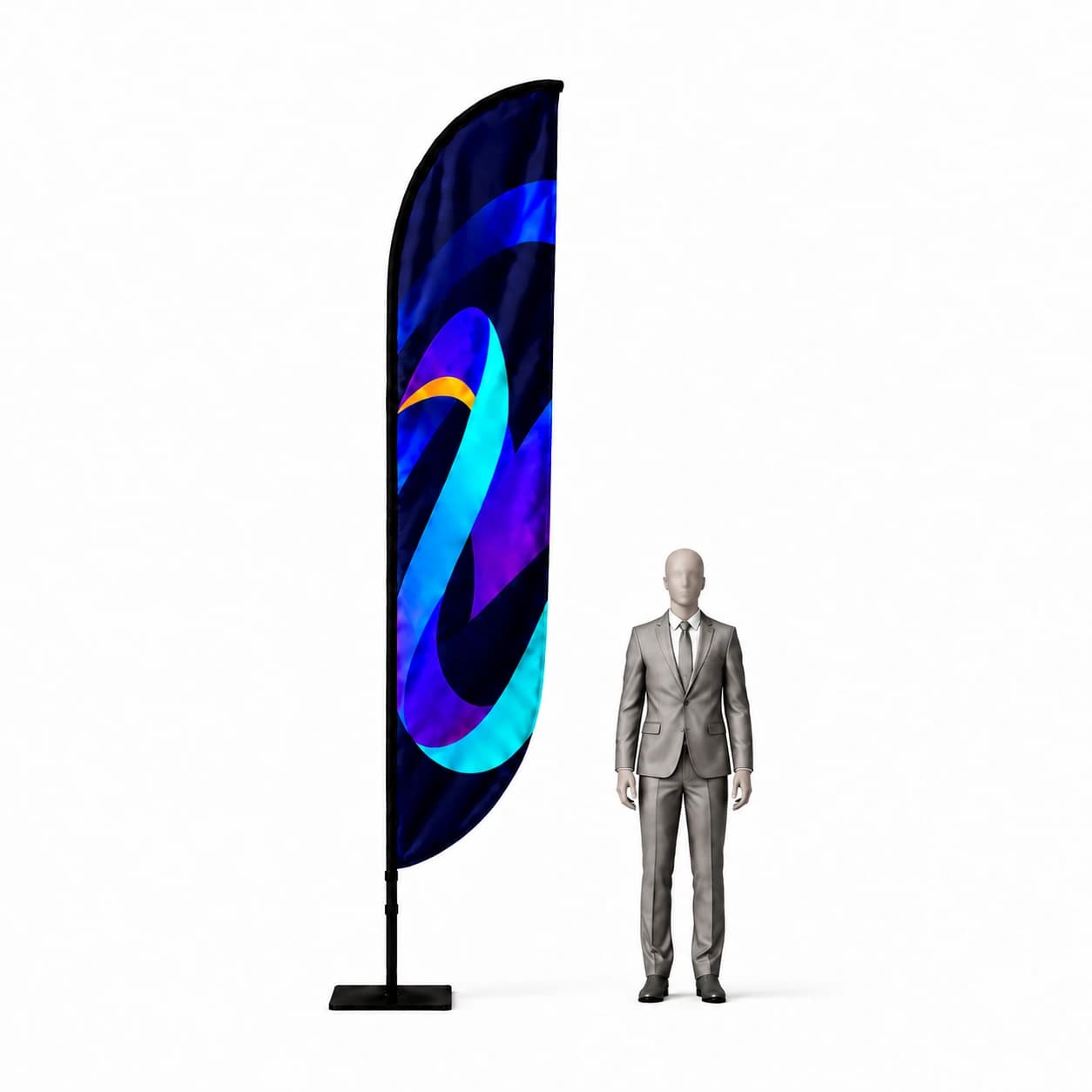 Beachflag flaga reklamowa Winder M - 350cm