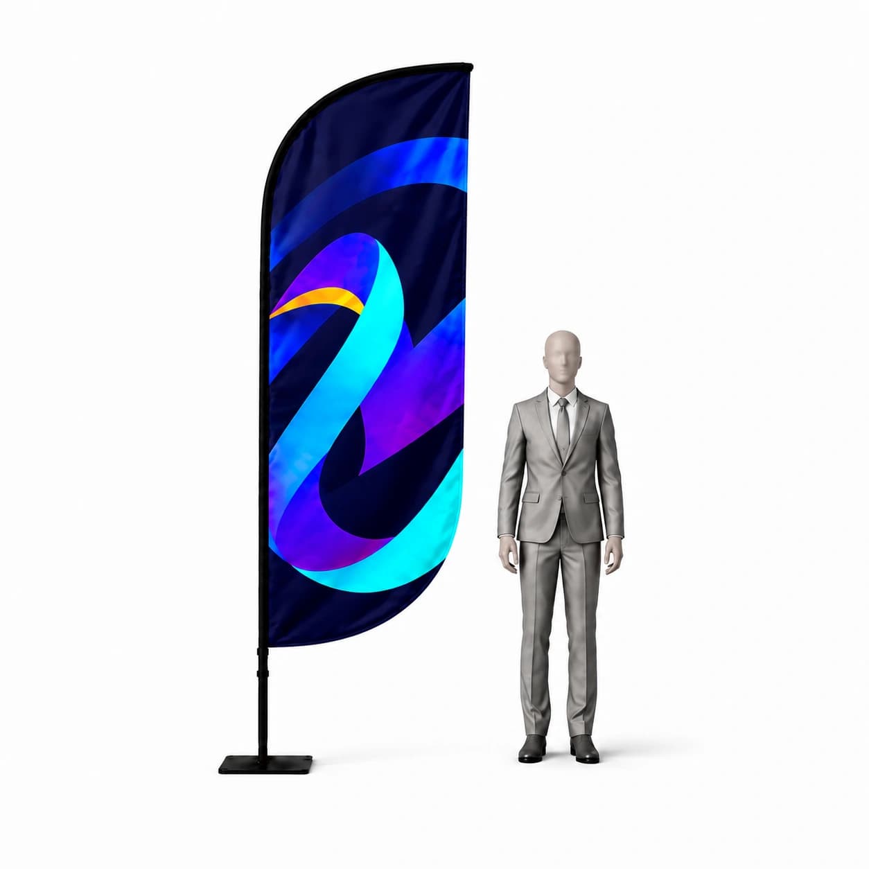 Beachflag flaga reklamowa Winder 260cm