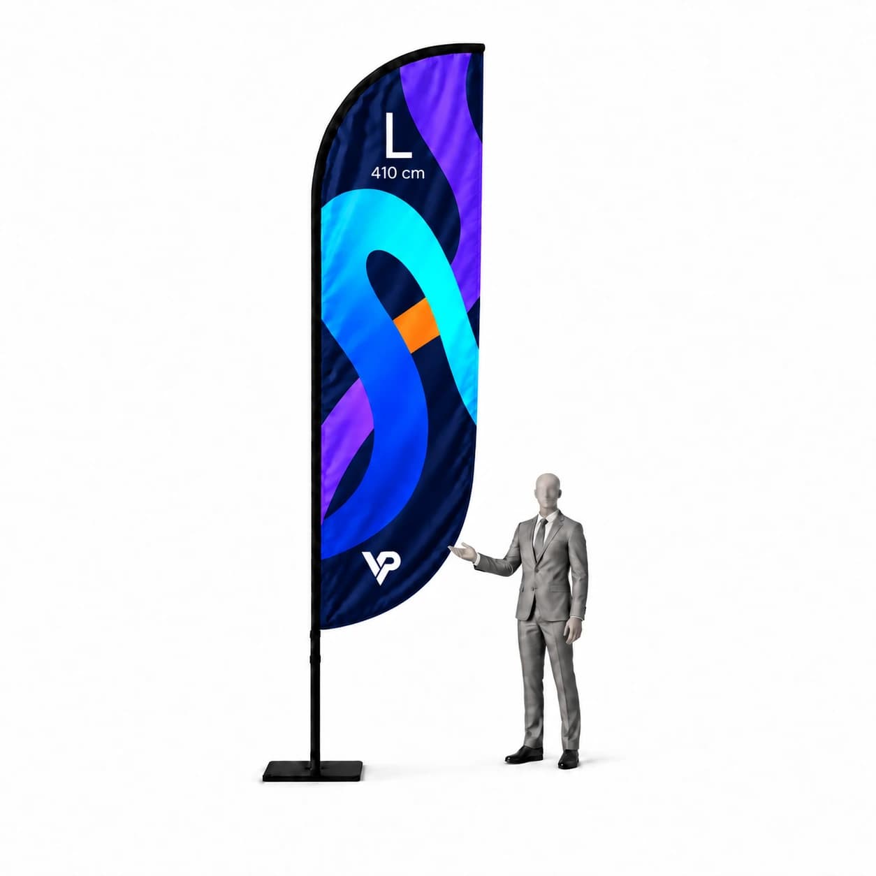 Beachflag flaga reklamowa Winder L - 410cm