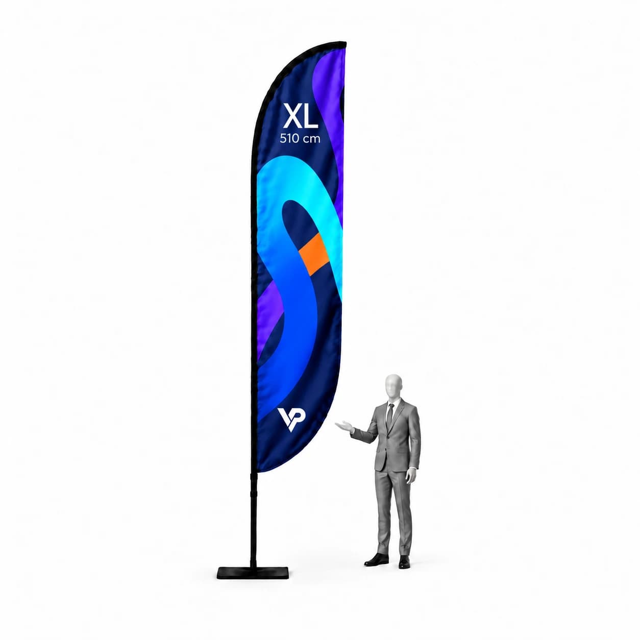 Beachflag flaga reklamowa Winder XL - 510cm