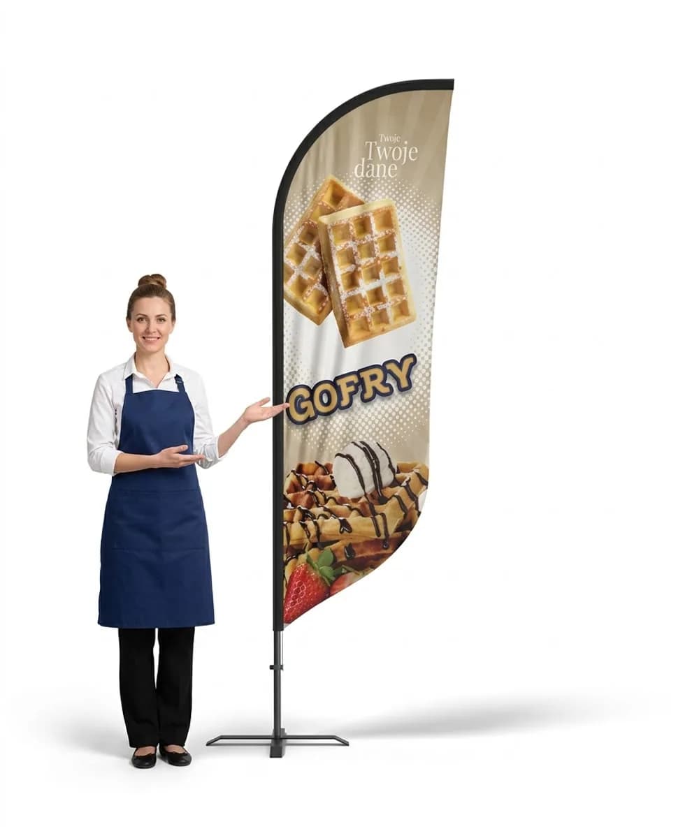 Winder reklamowy – Lody – wzór 129 – zestaw konfigurowalny
