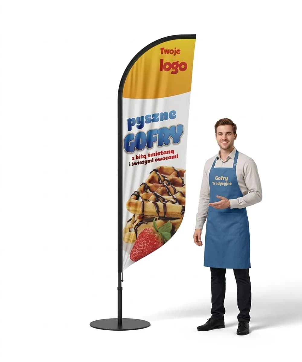Winder reklamowy – Lody – wzór 35 – zestaw konfigurowalny