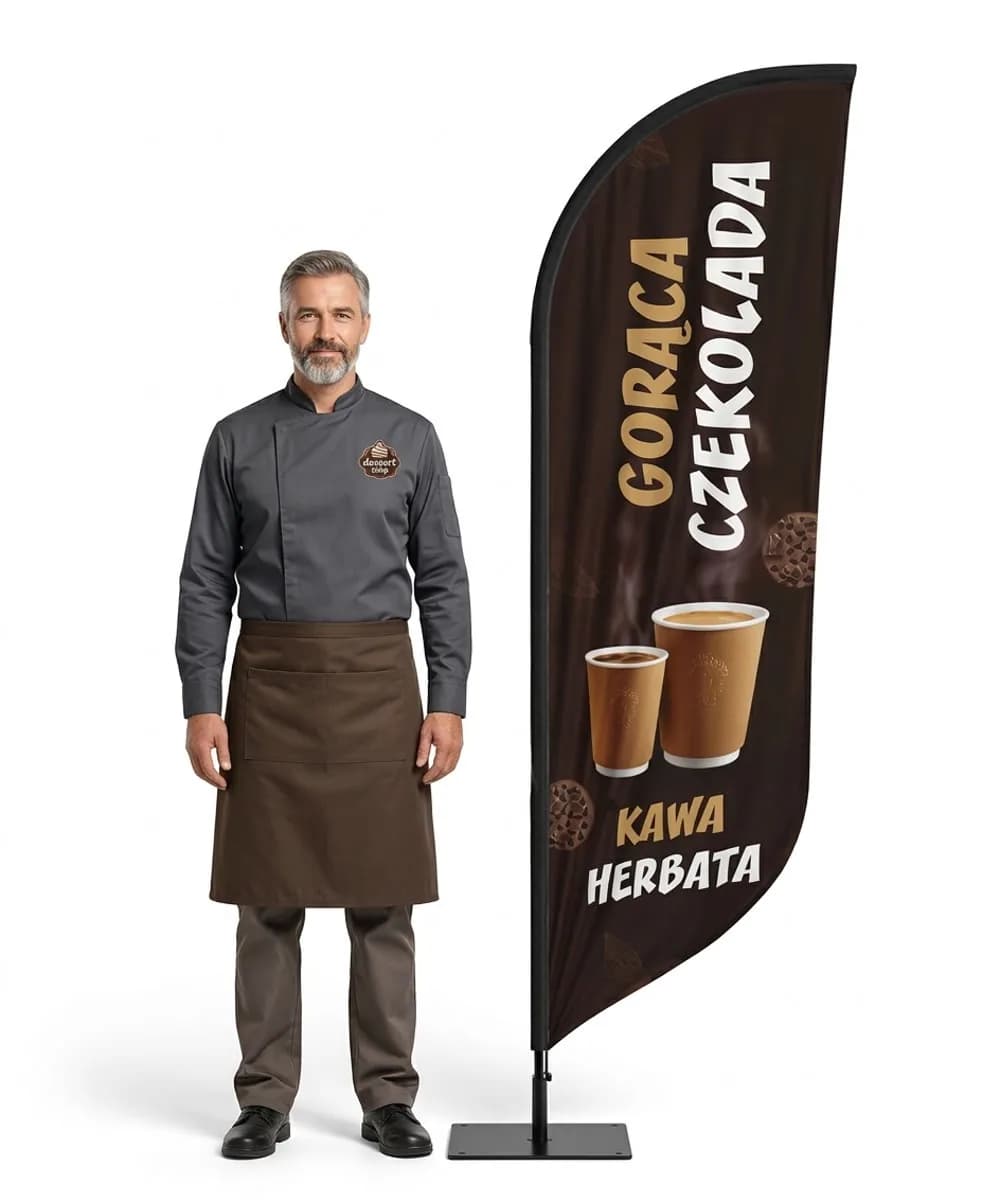 Winder reklamowy – Gorąca czekolada reklama – wzór 1 – zestaw konfigurowalny