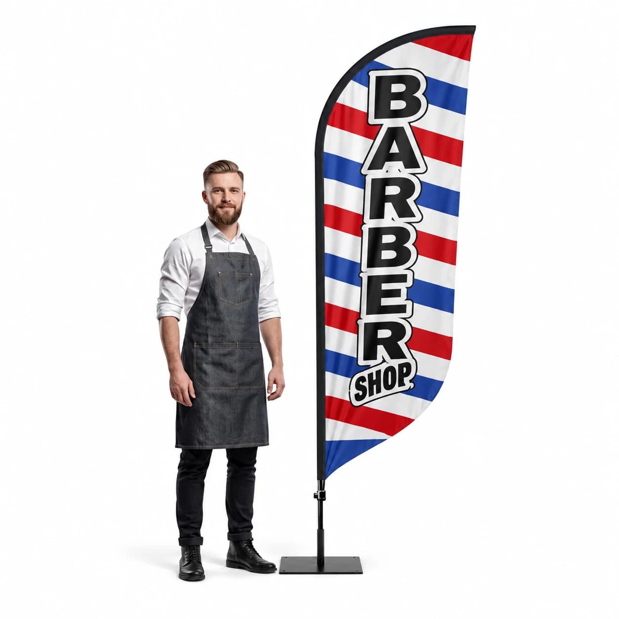 Winder reklamowy – Barber – wzór 13 – zestaw konfigurowalny