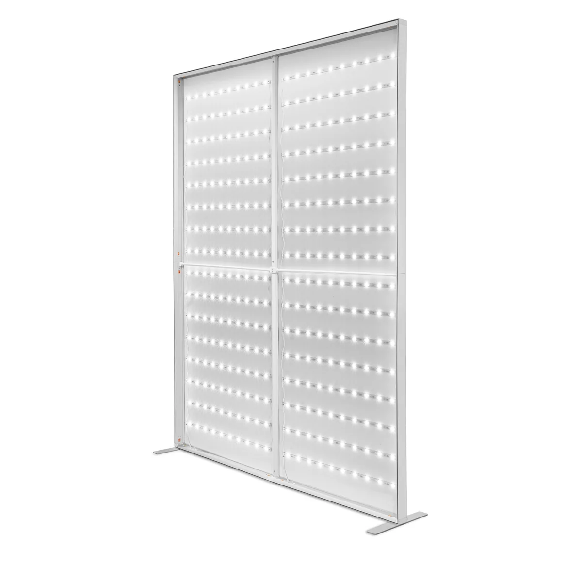 Rama ścianki LED Backlight z kurtyną LED na całej powierzchni