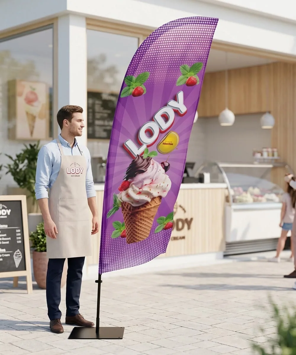 Winder reklamowy – Lody – wzór 6 – zestaw konfigurowalny – gotowy winder branżowy
