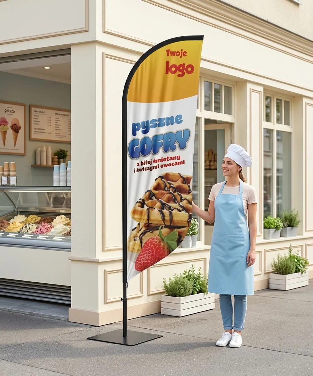 Winder reklamowy – Lody – wzór 35 – zestaw konfigurowalny – gotowy winder branżowy