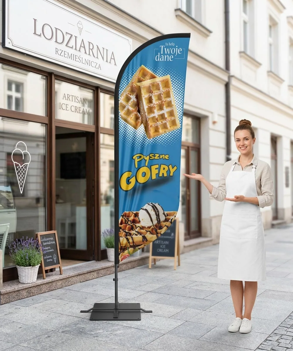 Winder reklamowy – Lody – wzór 41 – zestaw konfigurowalny – gotowy winder branżowy